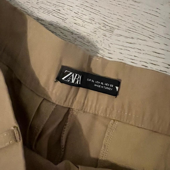 Zara Camel Coloured Trousers - Picture 5 of 5